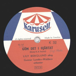 Lily Berglund - Gm det I Hjrtat / Du Du Du