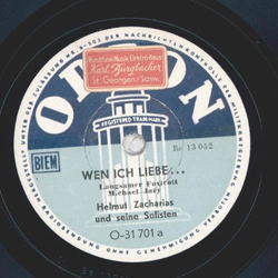 Helmut Zacharias und seine Solisten - Wen ich liebe... / Gut gelaunt!