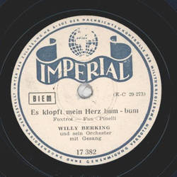 Willy Berking , Helmut Terpe - Ach, Frulen Gretchen / Es klopft mein Herz - bum bum