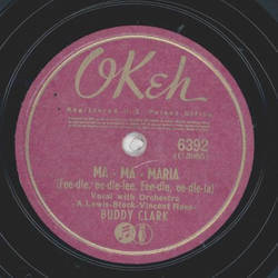 Buddy Clark - Moonlight Masquerade / Ma-Ma-Maria