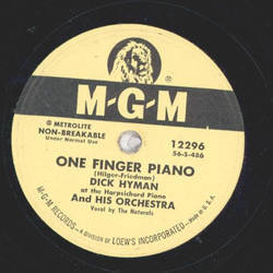 Dick Hayman Trio - The Blues Whistler / One Finger Piano