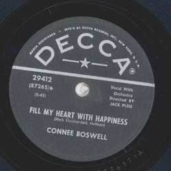 Connee Boswell - How important can it be / Fill my heart with happiness