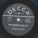 Connee Boswell - How important can it be / Fill my heart...