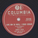 Janette Davis, Arthur Godfrey - Love him so much, I could...