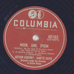 Janette Davis, Arthur Godfrey - Moon, June, Spoon / Soft Squeeze Baby