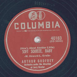 Janette Davis, Arthur Godfrey - Moon, June, Spoon / Soft Squeeze Baby