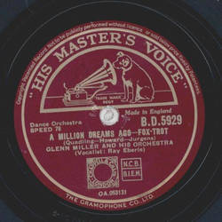 Glenn Miller - A Million Dreams Ago / Starlit Hour