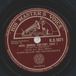 Glenn Miller - Anvil Chorus Part I and II