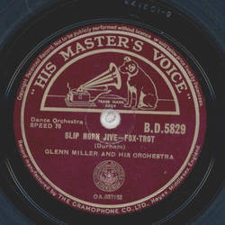 Glenn Miller - Slip Horn Jive / Take The A Train