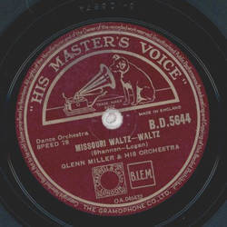 Glenn Miller - Beautiful Ohio / Missouri Waltz