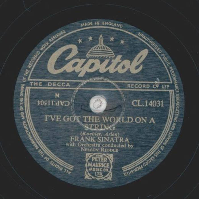 Frank Sinatra - South Of The Border / I've Got The World In A String ...