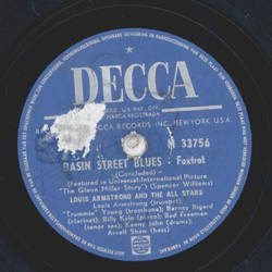 Louis Armstrong - Basin Street Blues Part I and Concl.