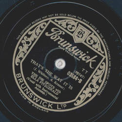 The Ink Spots, Ella Fitzgerald - Im beginning to see the Light / Thats the way it is 