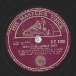 Spike Jones - Clink, clink another drink / Hotcha Cornia 