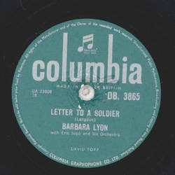 Barbara Lyon - Letter to a Soldier / Falling in Love