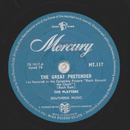 The Platters - The great Pretender / Only You