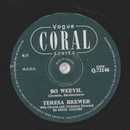 Teresa Brewer - Bo Weevil / A tear fell