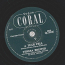 Teresa Brewer - Bo Weevil / A tear fell