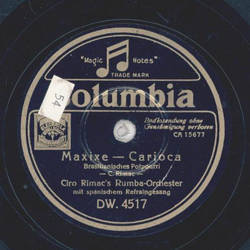 Ciro Rimacs Rumba Orchester - La Conga, mi Rosa / Maxixe-Carioca