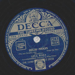 Lita Roza - Love, where are you now? / High Noon 