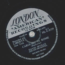 David Seville - Armens Theme / Carousel in Rome