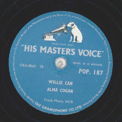 Alma Cogan - Lizzie Borden / Willie Can