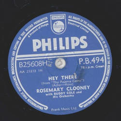 Rosemary Clooney - Hey there / It jut happened to happen to me 