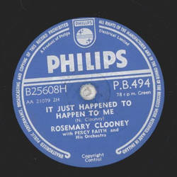 Rosemary Clooney - Hey there / It jut happened to happen to me 