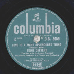 Eddie Calvert - Spellbound / Love is a many splendored thing