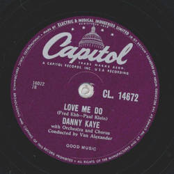 Danny Kaye - Love me do / Ciu ciu bella