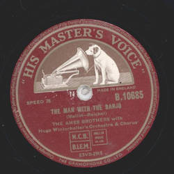 The Ames Brothers - The Man with the Banjo / Man, man, ist for the Woman made