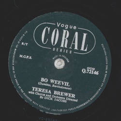 Teresa Brewer - Bo Weevil / A tear fell