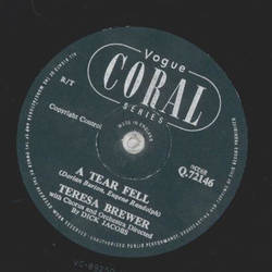 Teresa Brewer - Bo Weevil / A tear fell