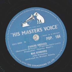 Max Bygraves - Out of Town / Fingers Crossed