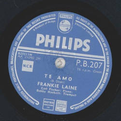 Frankie Laine - Te Amo / Blowing Wild 