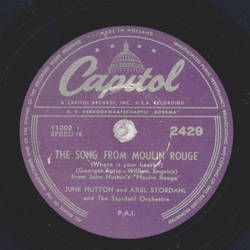 June Hutton, Axel Stordahl - The song from moulin rouge / Say youre mine again