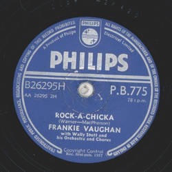 Frankie Vaughan - Kisses sweeter than wine / Rock-a-Chicka