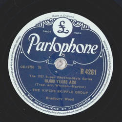 The Vipers Skiffle Group - The 1957 Super Rhythm Style Series: Dont you Rock me Daddy-O / 10.000 Years ago