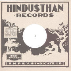 Original Hindusthan Rec. Cover fr 25er Schellackplatten A2 A