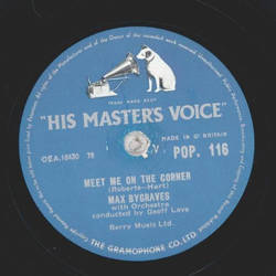 Max Bygraves - The Little Laplander / Meet Me on the Corner