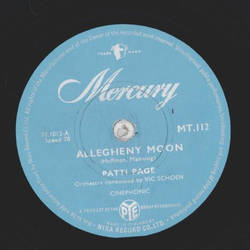 Patti Page - Allgheny Moon / My first formal Gown