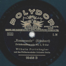 Wilhelm Furtwängler - Rosamunde: Ballettmusik, No. 2 G-dur / Zwischenmusik No. 2, B-dur