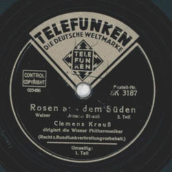 Clemens Krau - Rosen aus dem Sden, Teil I und II