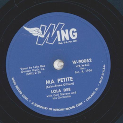 Lola Dee - Ill be forever loving you / Ma Petite