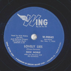 Nick Noble - Lovely Lies / Bella Bella Perzicella