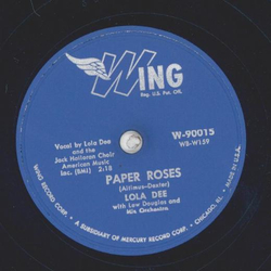 Lola Dee - Paper Roses / Only You