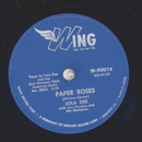 Lola Dee - Paper Roses / Only You