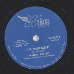 Frankie Castro - Im Innocent / Pamper Me