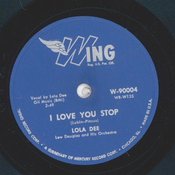 Lola Dee - I Love You Stop / Cha-Cha-Cha