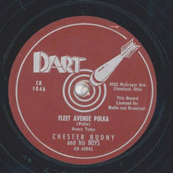 Chester Budney and his Boys - Fleet Avenue Polka / Lillies in the Moonlight